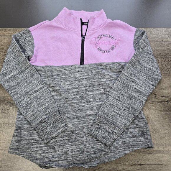 Justice Shirt Bundle Lot Of 3 Lightweight Hooded Tops Pullover Gymnast Size 10 - Picture 4 of 9